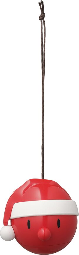 Adornos Navideños Hoptimist Xmass, diseño Papá Noel, Pack de 2 unidades