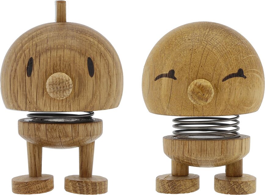 Bimble & Bumble Figurines S, en chêne, Lot de 2