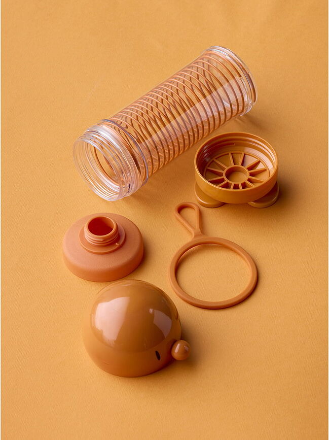 Botella para bebidas Bumble 400 ml, roja