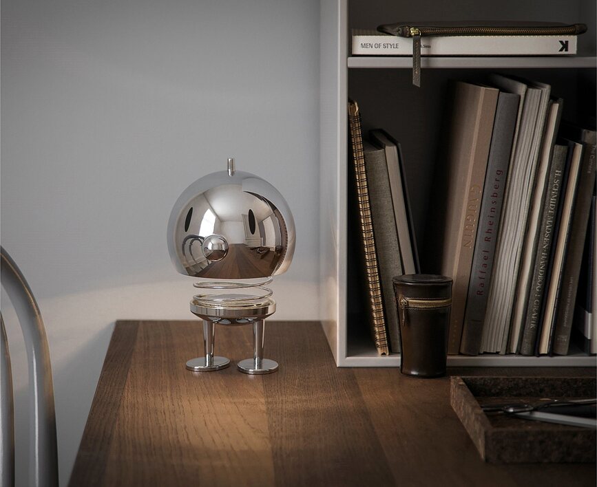 Bumble XL Lampe sans fil, chromée