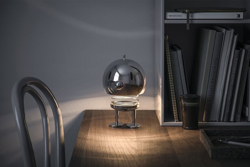 Bumble XL Lampa bežična krom