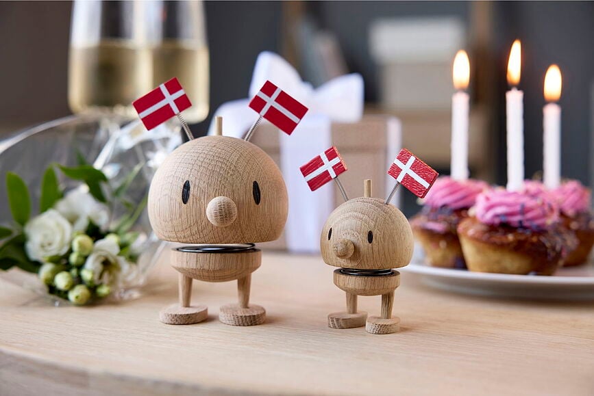 Celebration Bumble Denmark Figura od prirodnog hrasta S