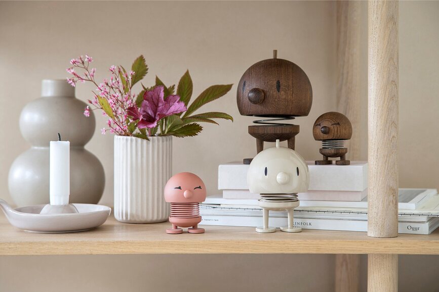 Classic Bimble Figurica L, temni hrast