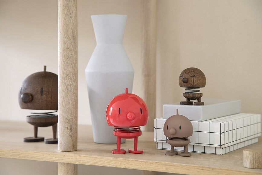 Classic Bimble Figurica L, temni hrast