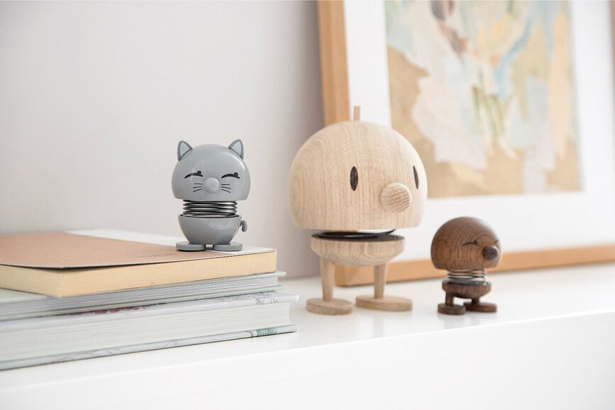 Classic Bimble Figurine L, chêne foncé