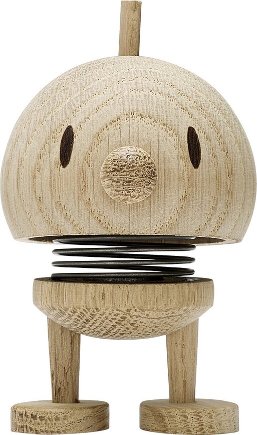 Classic Bumble Figurine, chêne brut