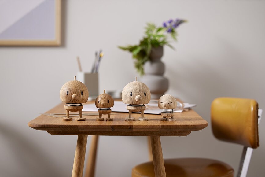 Classic Bumble Figurine S, en chêne