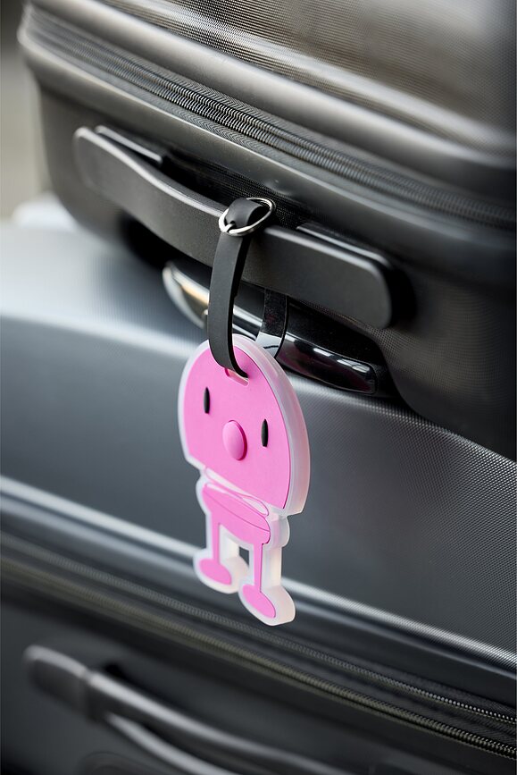 Colgante para mochila Hoptimist, rosa