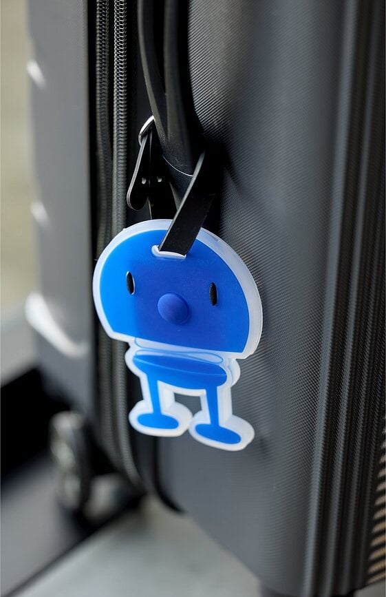 Colgante para mochila Hoptimist, rosa