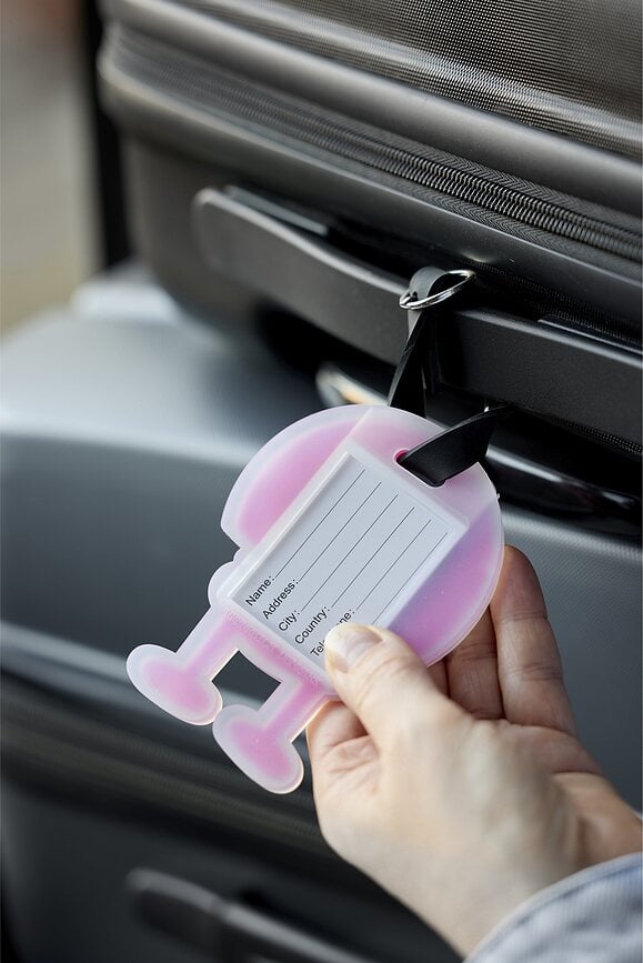 Colgante para mochila Hoptimist, rosa