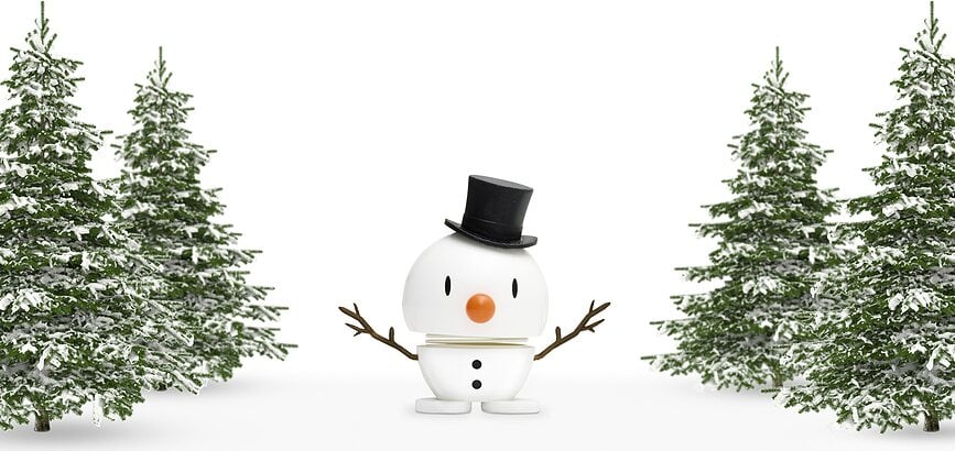 Figura navideña Xmass, muñeco de nieve, talla S