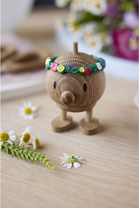 Figura Flower Bumble S, roble natural