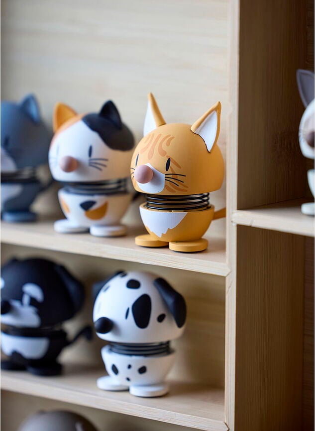 Figura Hoptimist Cat Breed atigrado XS, naranja