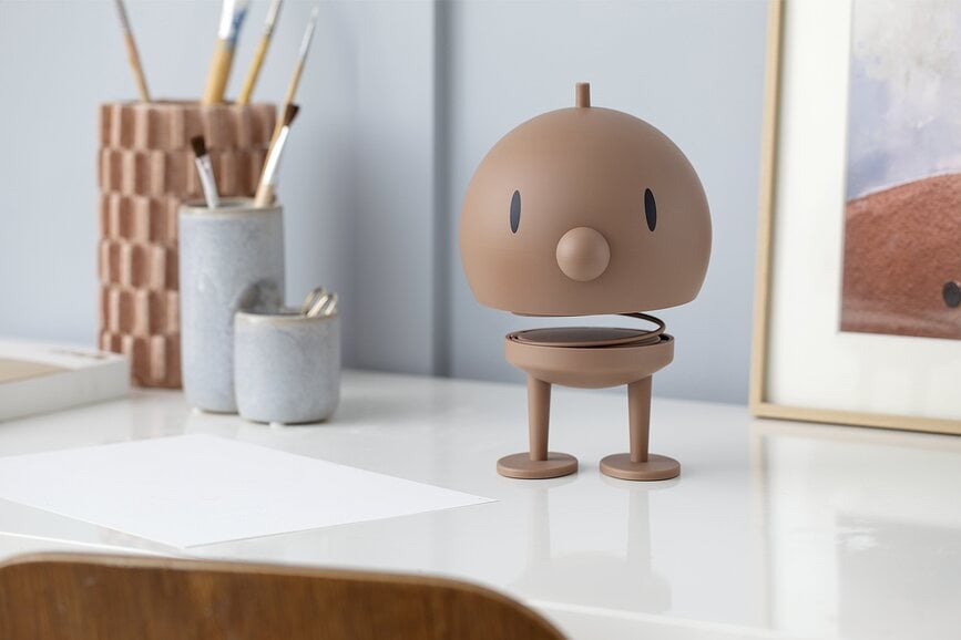 Figura de tacto suave Bumble XL, marrón chocolate