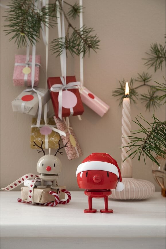 Figura Xmass Bumble, roja, pequeña