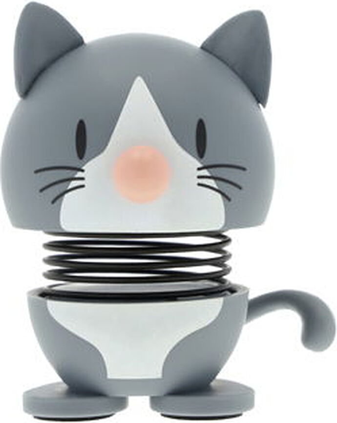 Figurine Hoptimist Cat Breed American Shorthair XS gris-bleu