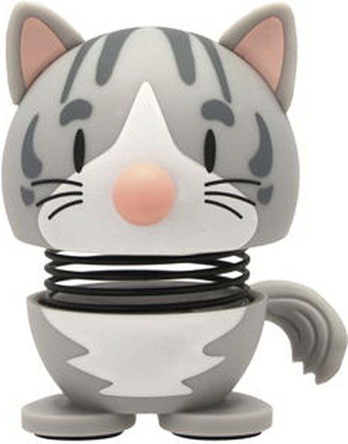 Figurine Hoptimist Cat Breed Maine Coon XS grise