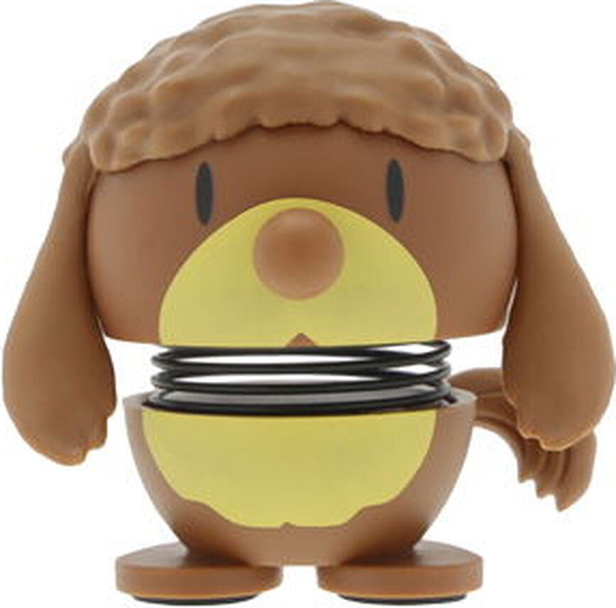 Figurine Hoptimist Dog Breed caniche XS, marron