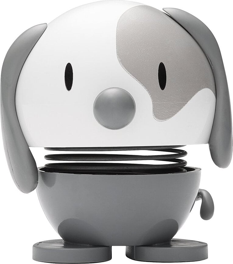 Hoptimist Animal Figurine Chien, grise