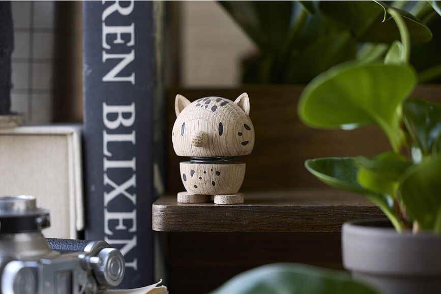 Hoptimist Animal Figurine Lapin, en chêne