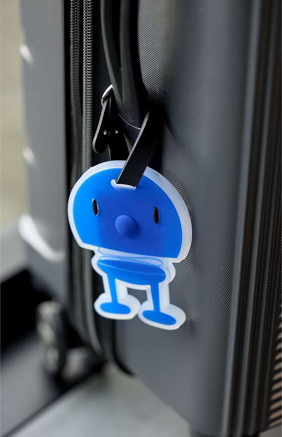 Hoptimist Pendentif pour sac à dos, rose