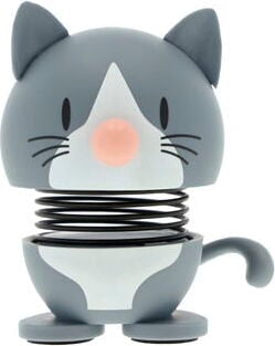Hoptimist Cat Breed Figur Amerikanisch Kurzhaar XS, graublau