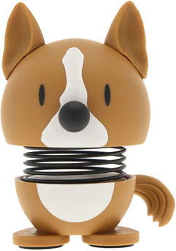 Hoptimist Dog Breed corgi XS figura, barna