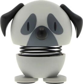 Hoptimist Dog Breed Figur Mops XS, grau