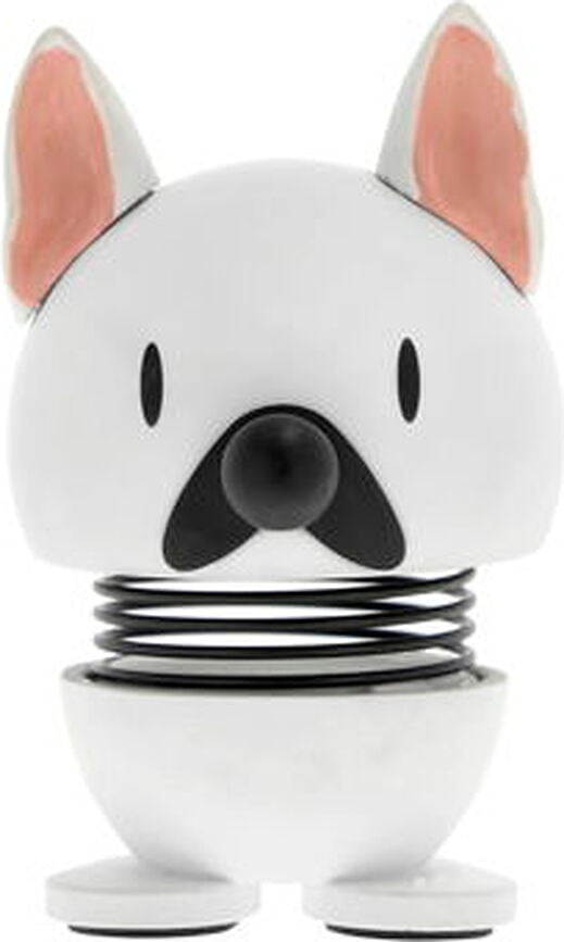 Hoptimist Dog Breed francia bulldog XS figura, fehér