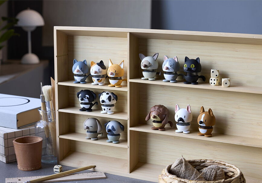 Hoptimist Figurica corgi XS smeđa