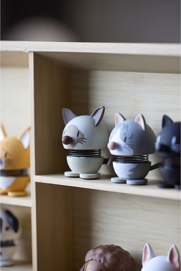 Hoptimist Figurica mačka američka kratkodlaka XS sivo-plava