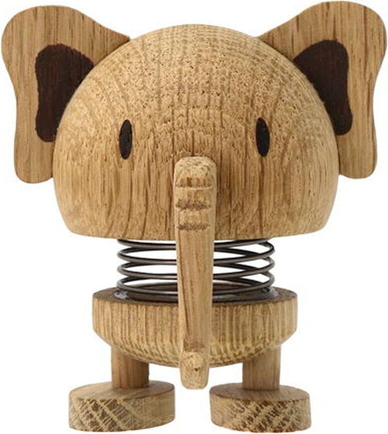 Hoptimist Figurica slon S prirodni hrast