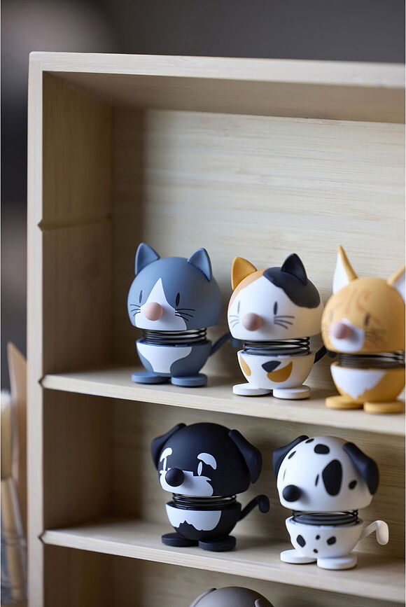 Hoptimist Figurka dalmatinec XS, belo-črna