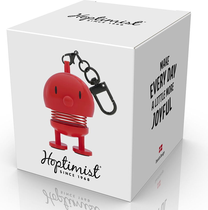 Hoptimist Obesek za torbico XS, rdeč