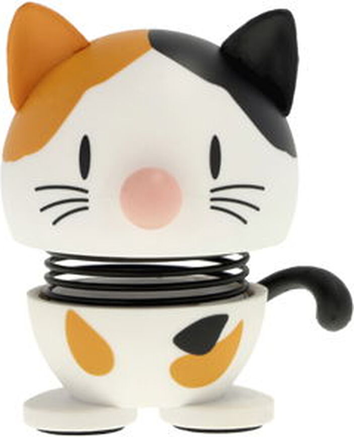 Hoptimist Φιγούρα γάτα calico XS, λευκή