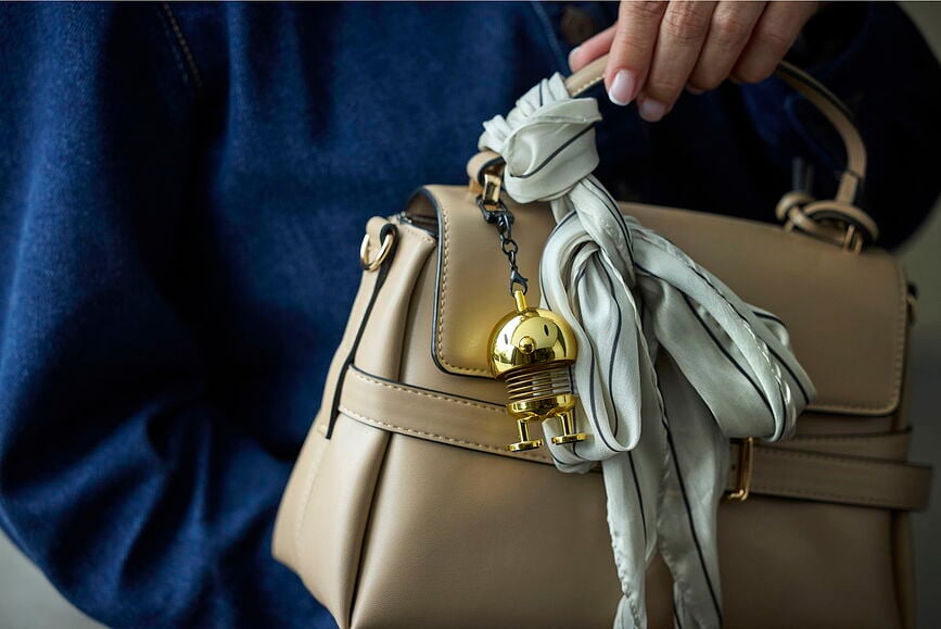 Hoptimist Privjesak za torbu XS žuti