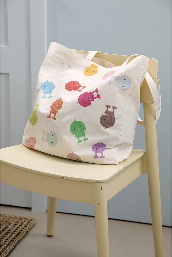 Hoptimist Sac de Courses, coloré