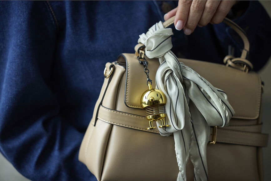 Hoptimist Μπρελόκ για τσάντα XS, κίτρινο