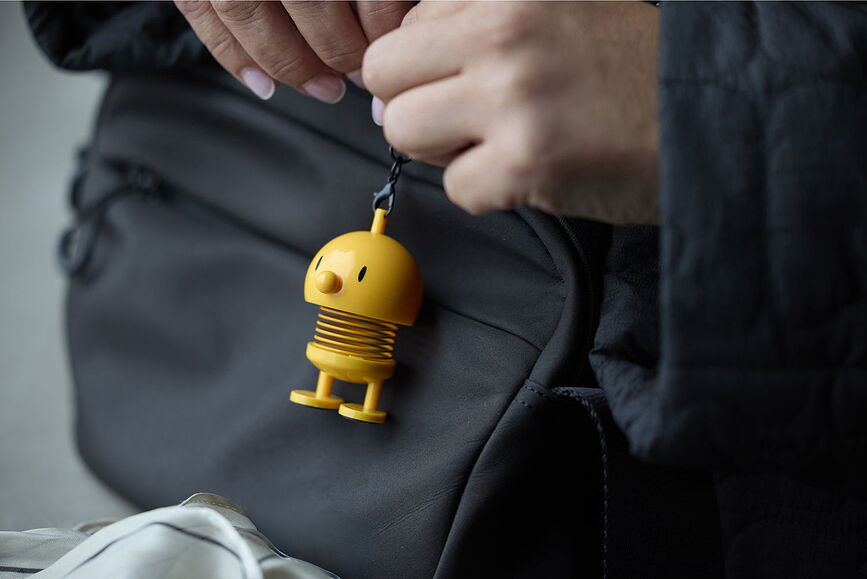 Hoptimist Μπρελόκ για τσάντα XS, κίτρινο