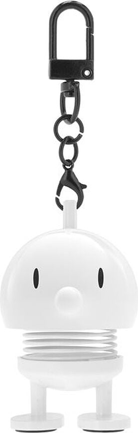 Hoptimist XS sleutelhanger voor tas, wit