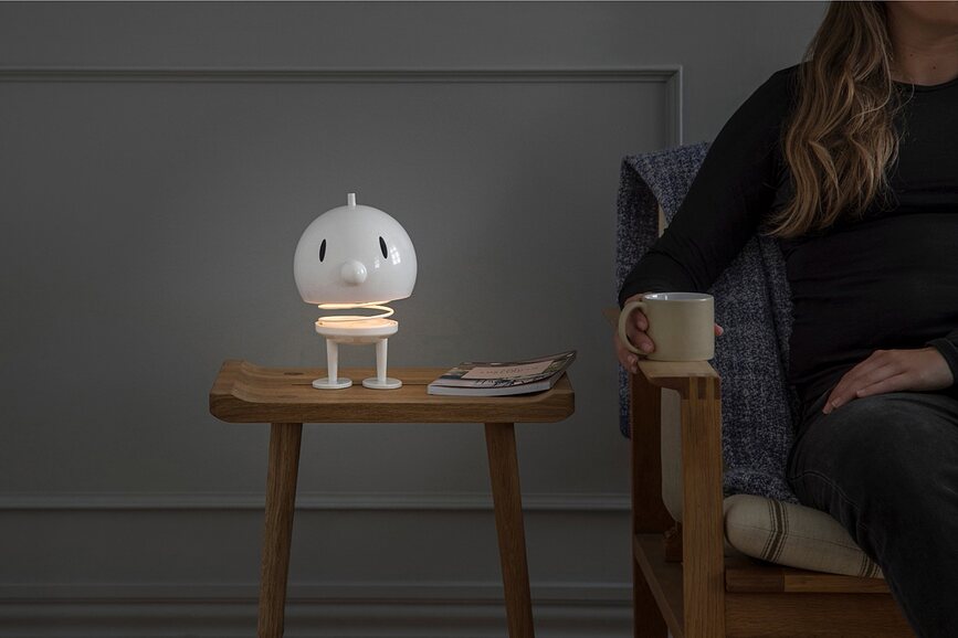 Lámpara Inalámbrica Bumble XL, cromada