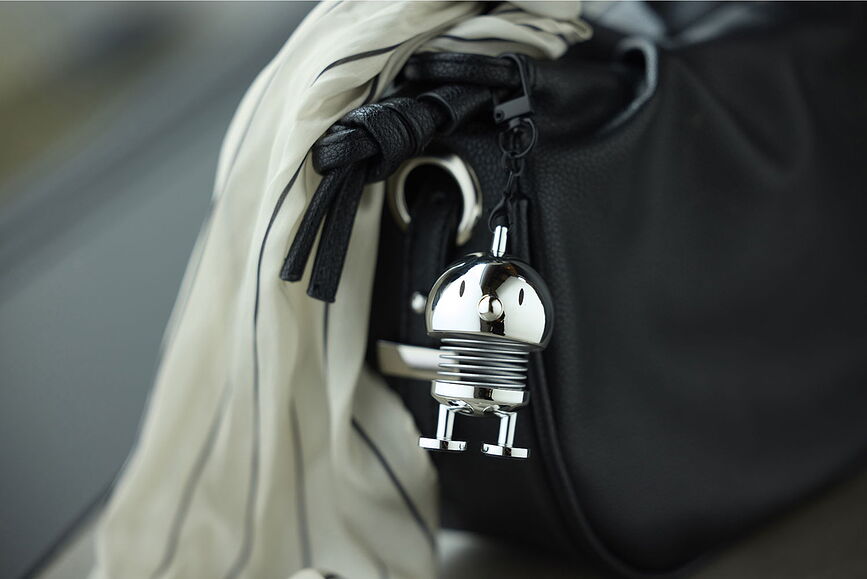 Llavero para bolso Hoptimist XS rojo