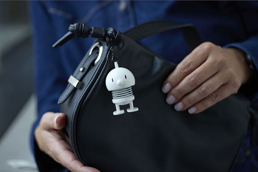 Llavero para bolso Hoptimist XS rojo