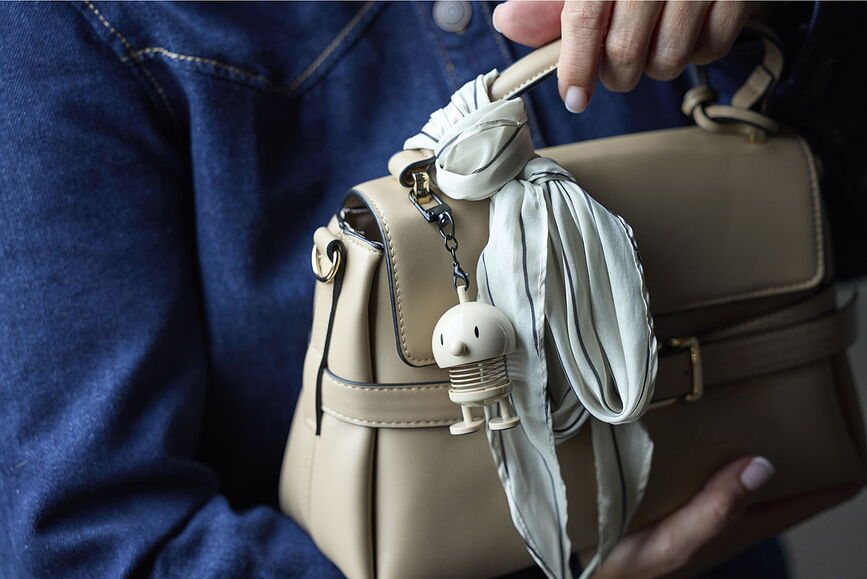 Llavero para bolso Hoptimist XS rojo