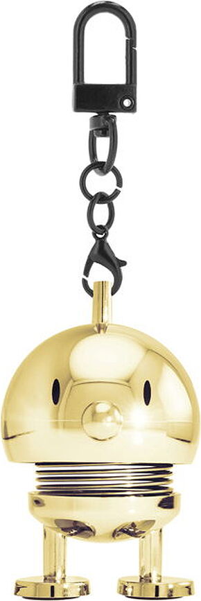 Porte-clés de sac Hoptimist XS doré