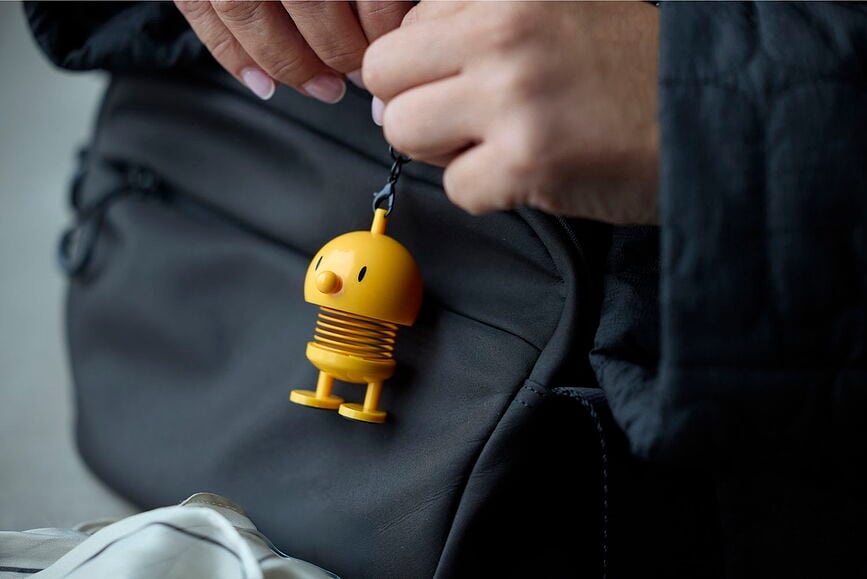 Porte-clés de sac Hoptimist XS, rouge