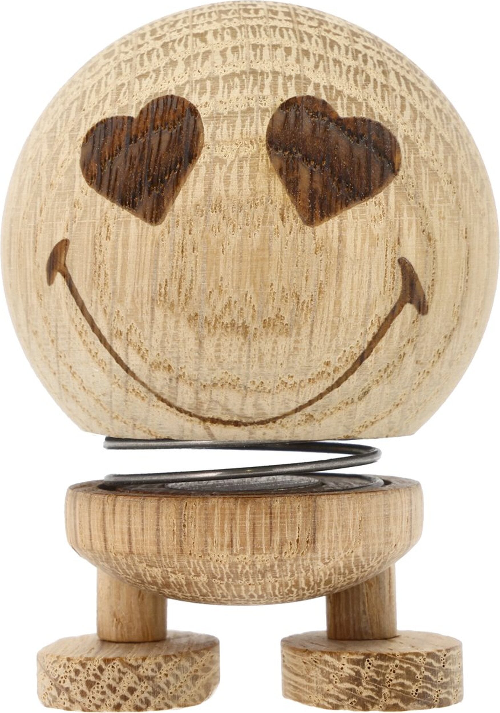 Smiley Love Kleine Figur S Eiche