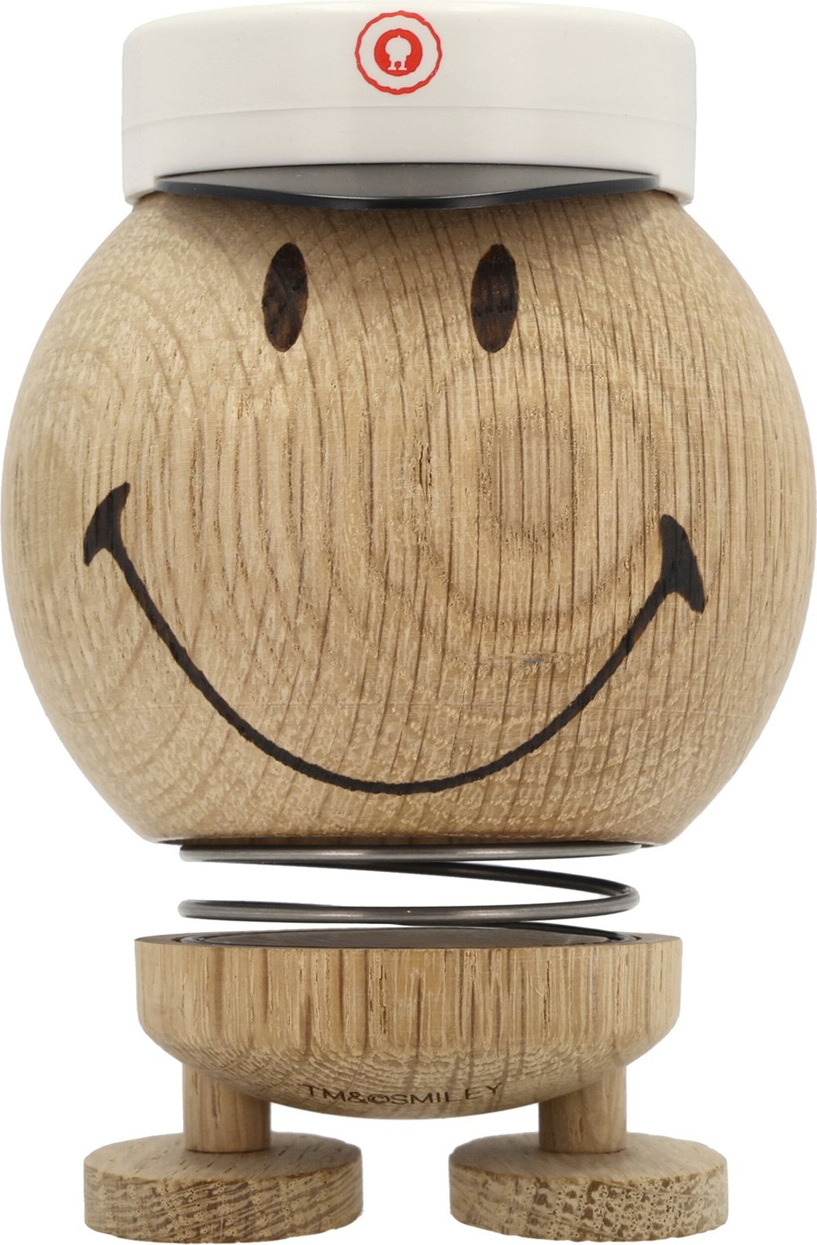 Smiley Student Kleine Figur M Eiche