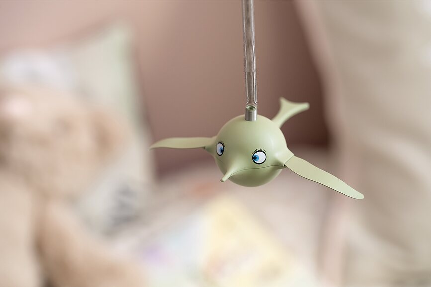 Soft Birdie Suspension Décorative M, olive