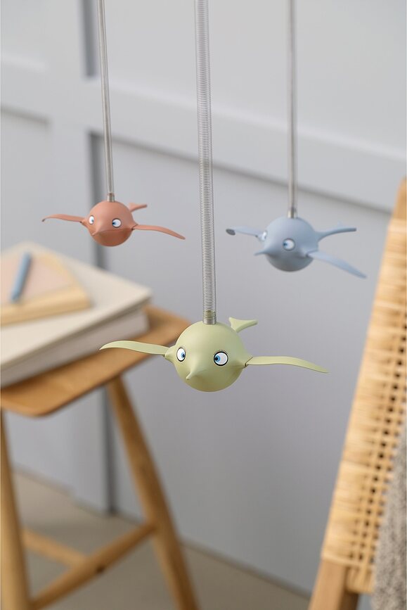 Soft Birdie Suspension Décorative M, olive